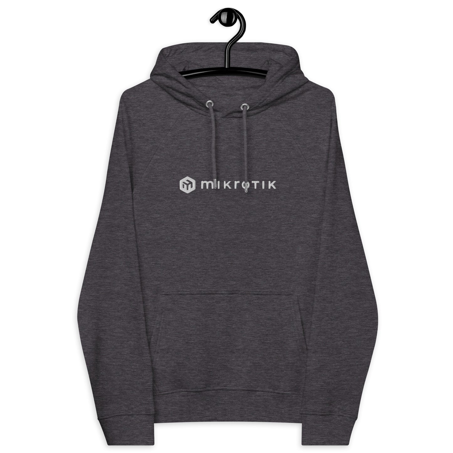 Embroidered eco raglan hoodie