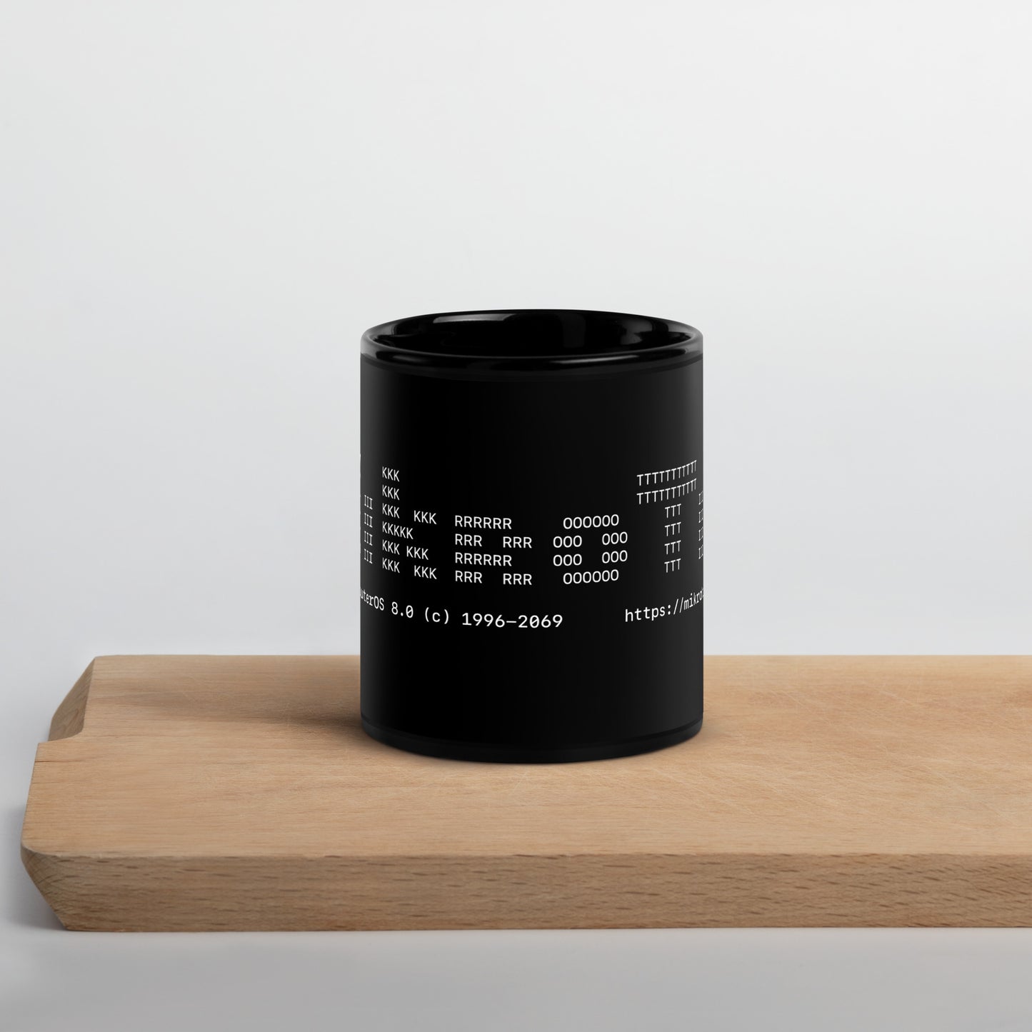 ASCII Glossy Mug